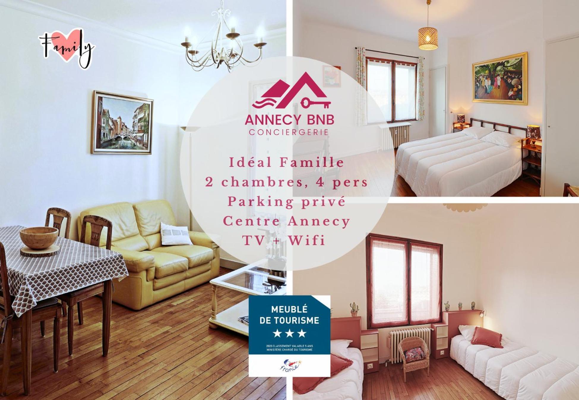 Le Family Lodge 2 Chambres 4 Personnes Classe 3 Etoiles Анси Экстерьер фото